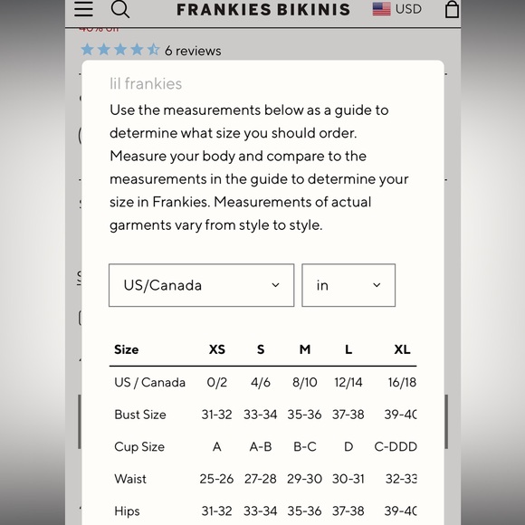 Frankie’s Bikinis set - Syd top / Layla bottom in Amulet blue flower daisy Y2K - Picture 3 of 12